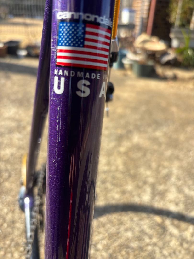 美品 Cannondale R700 ロードバイク 新品パーツ多数