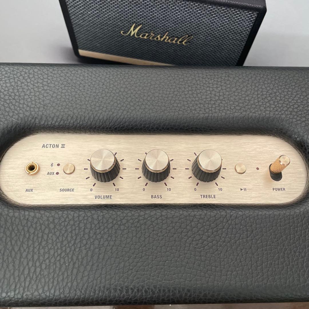 ちゃんれん様Marshall Acton II ブラック スピーカー