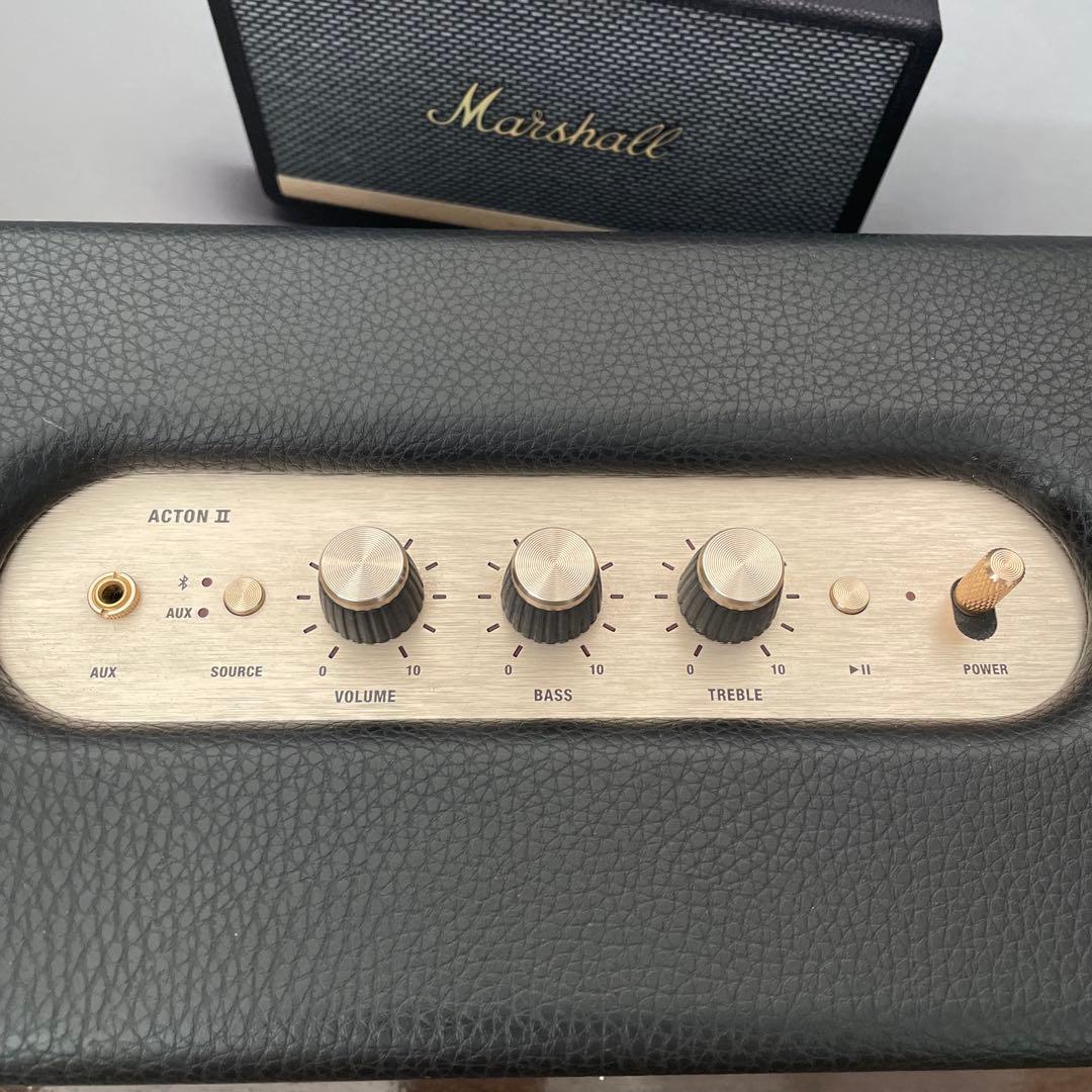ちゃんれん様Marshall Acton II ブラック スピーカー
