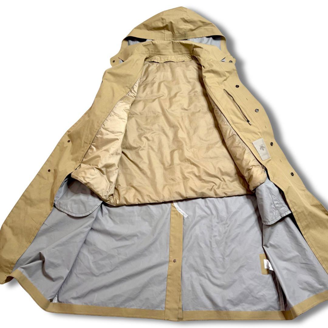 美品✨デサント ダウンライナー着脱可 3way ロングコート フード ロゴ