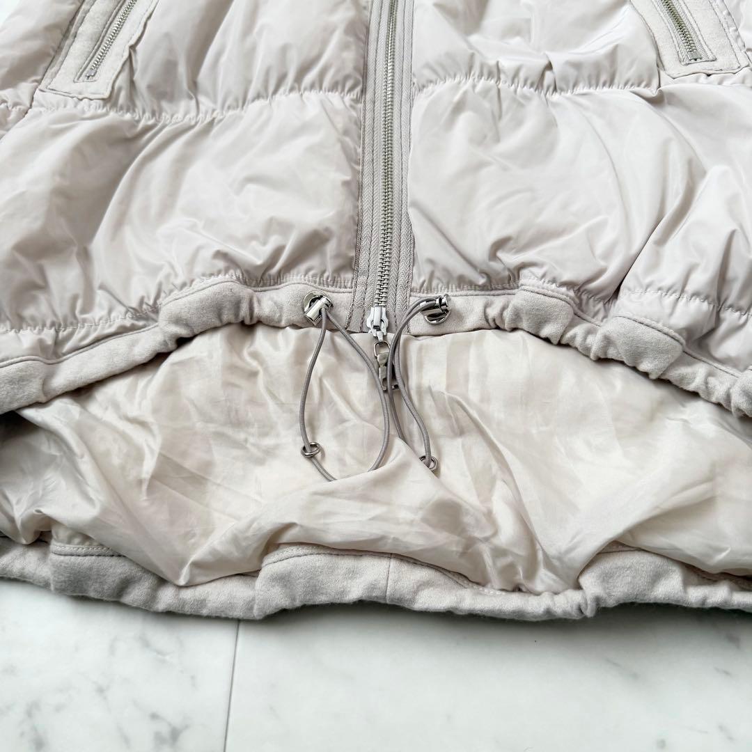 未使用級❤️PRIDE プライド　ダウンベスト　ベージュ　スウェード　Mサイズ