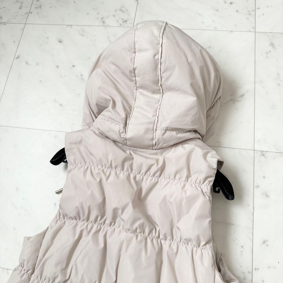 未使用級❤️PRIDE プライド　ダウンベスト　ベージュ　スウェード　Mサイズ