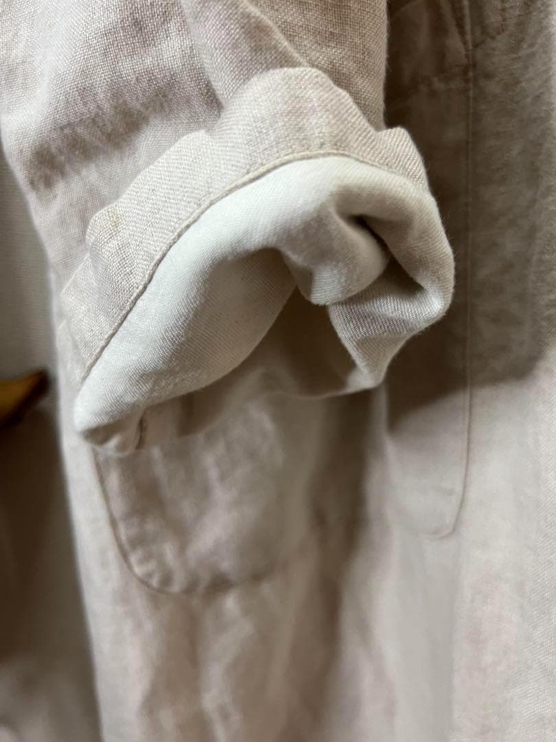 ★高品質！ナチュランnest robe厚手コットンリネンお洒落なコート