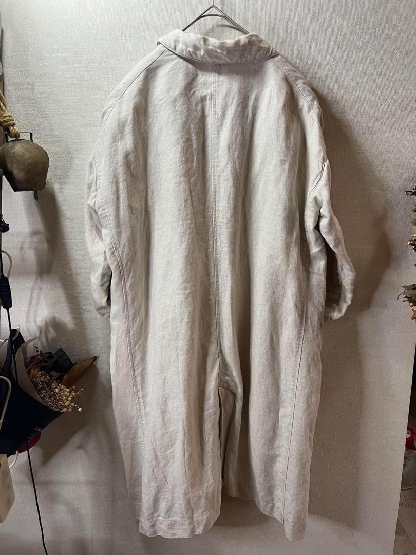 ★高品質！ナチュランnest robe厚手コットンリネンお洒落なコート