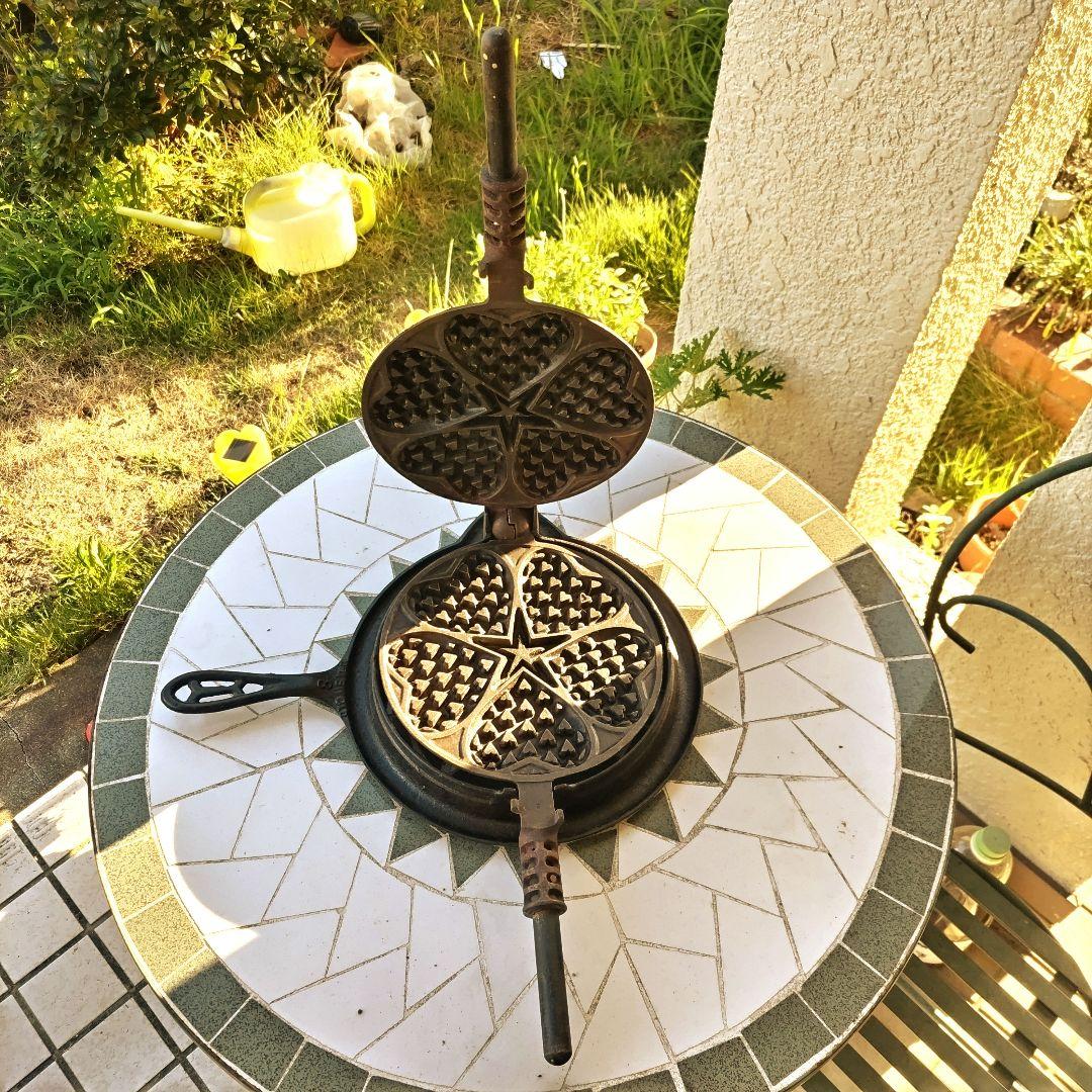 グリスウォルド ワッフルアイロン ハート JULY.11.1922