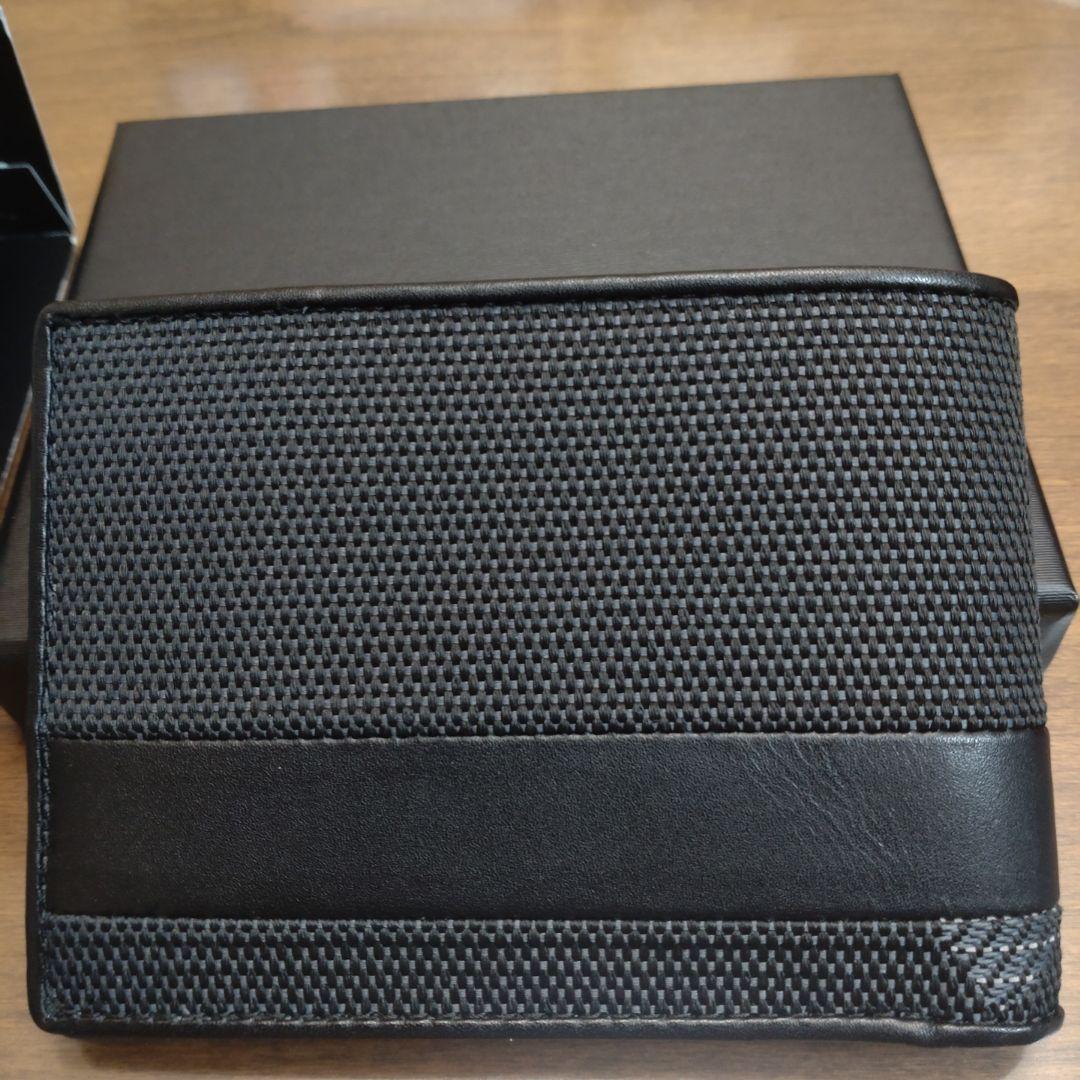 TUMI 二つ折り財布 ブラック