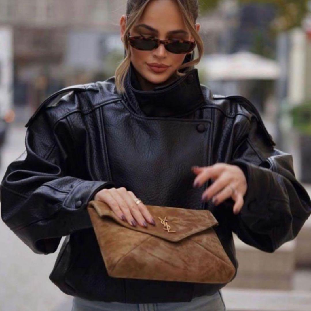 【ひろ様】ZARA ザラ♡フェイクレザージャケット♡L（11〜13号）