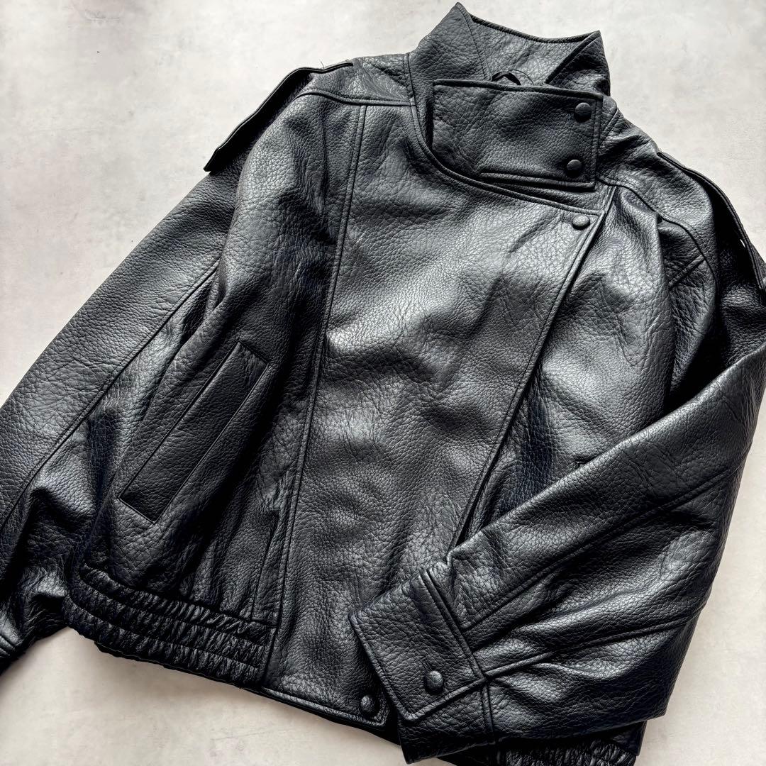 【ひろ様】ZARA ザラ♡フェイクレザージャケット♡L（11〜13号）