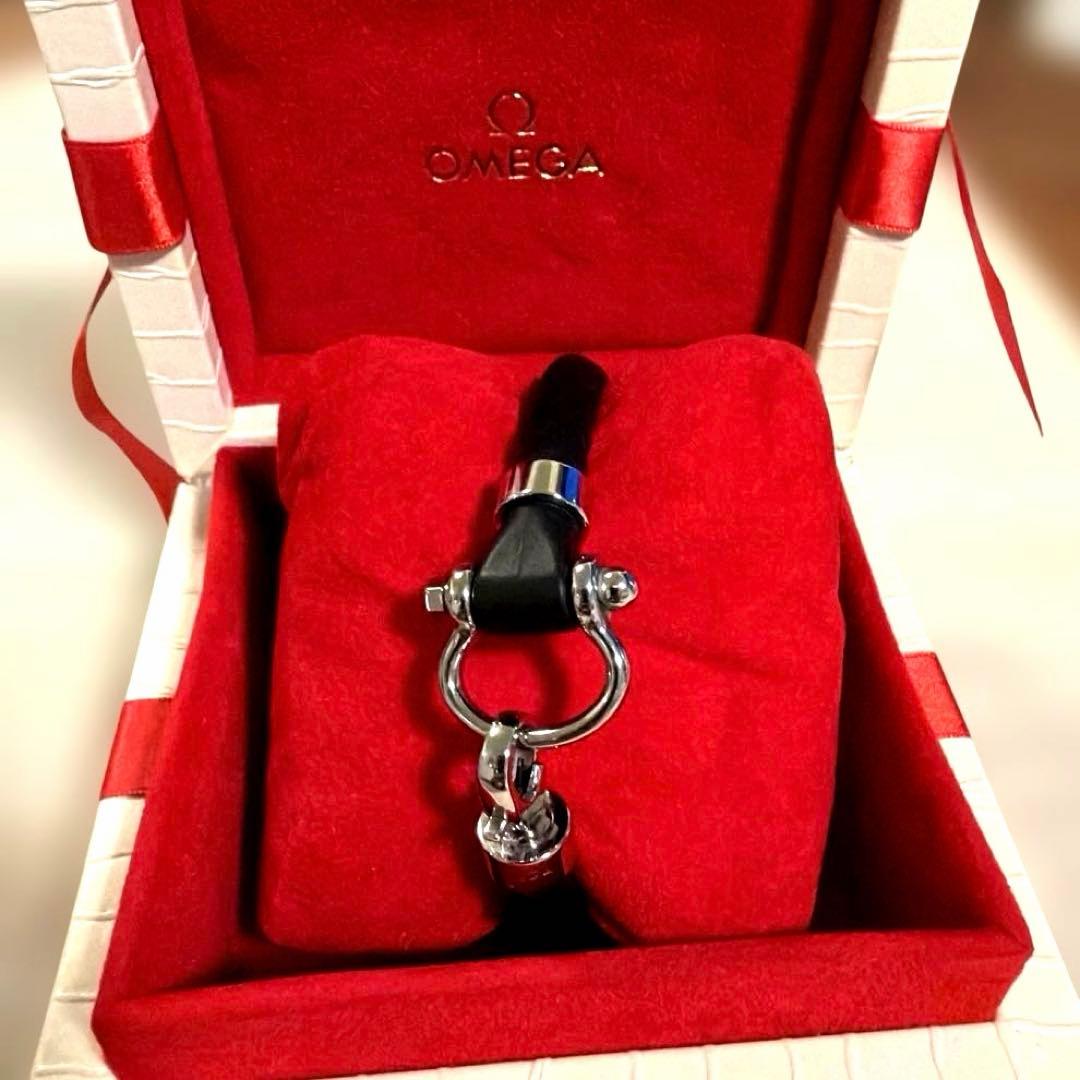 OMEGA セイリング　ブレスレット　ラバー ブラック