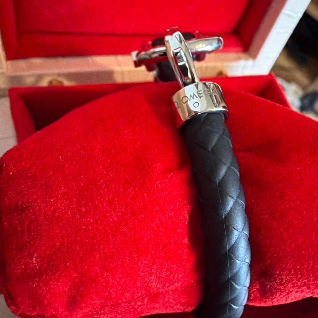 OMEGA セイリング　ブレスレット　ラバー ブラック