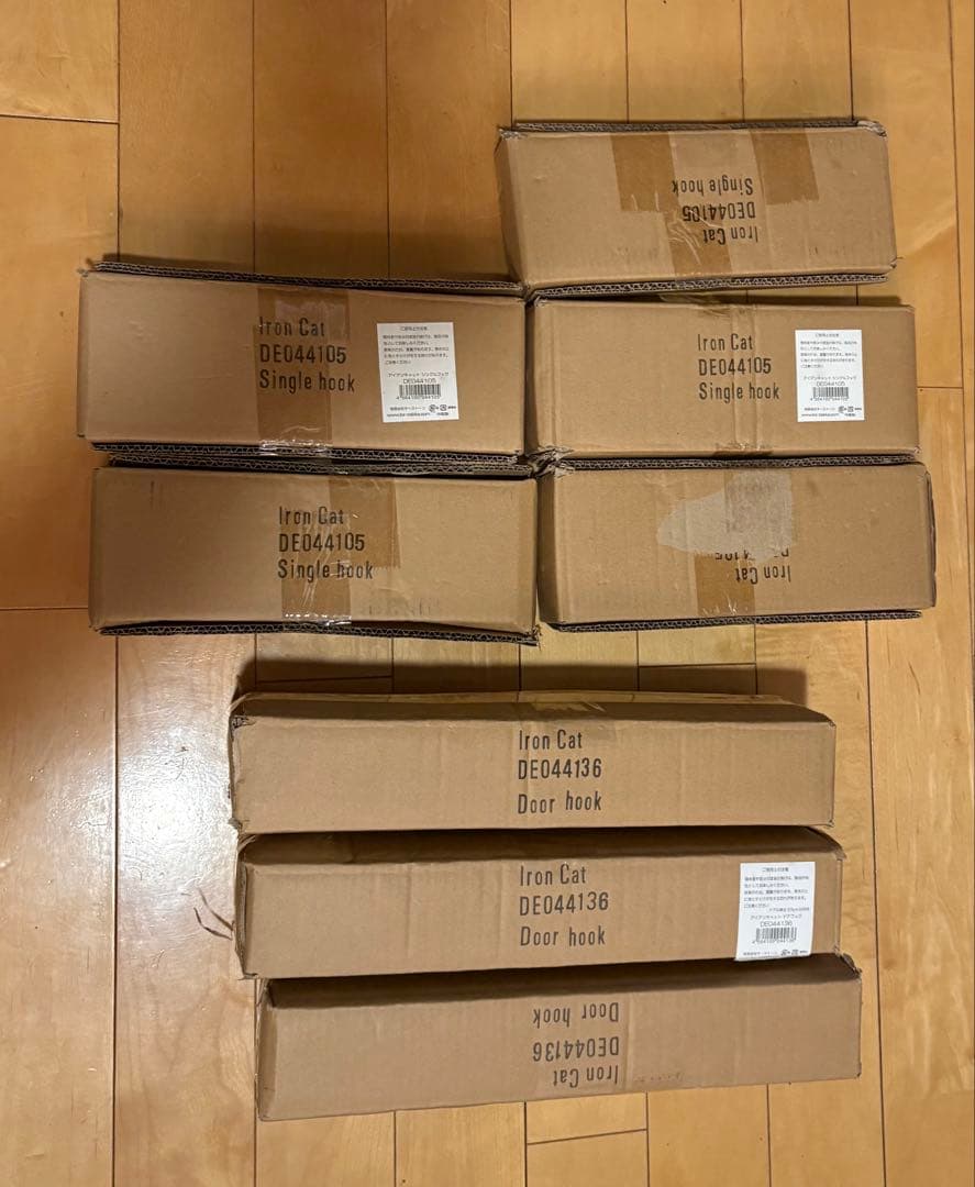 雑貨店仕入れ　猫のドアフック✖️3 ウォールフック✖️5 エイジング加工