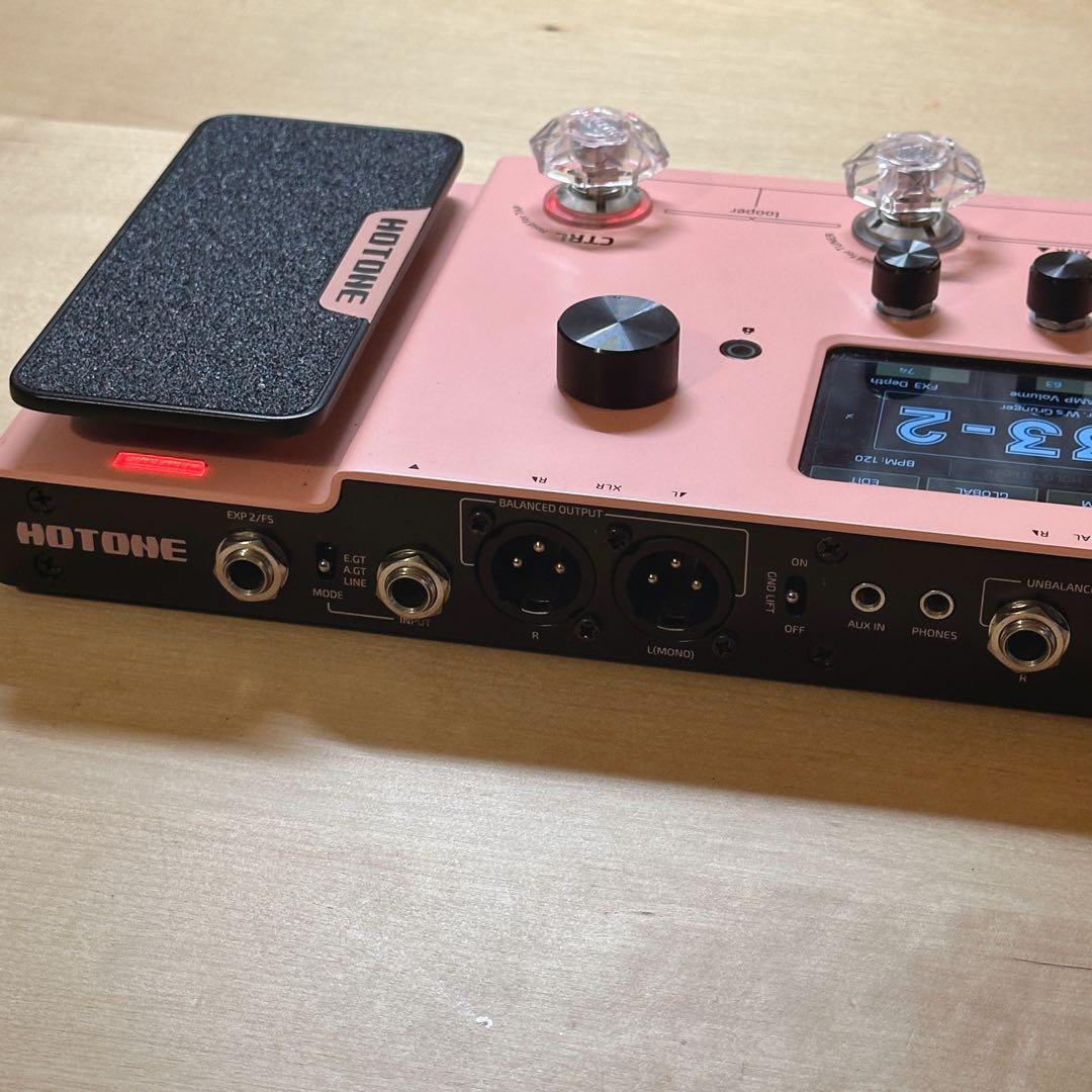 hotone ampero pink美品 ホットトーン マルチエフェクターピンク