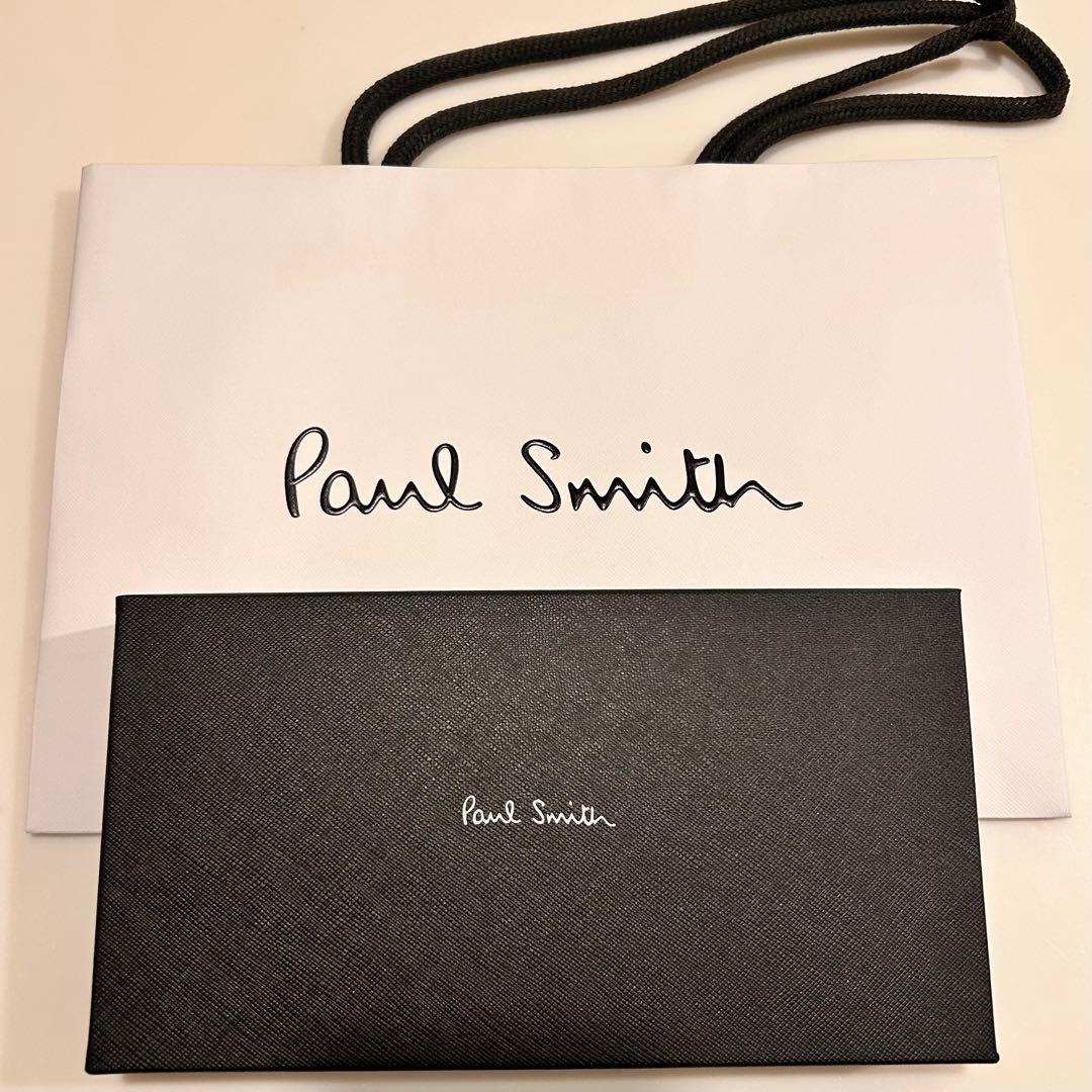 【新品・未使用】定価¥24,200 Paul Smith 長財布 ブラック