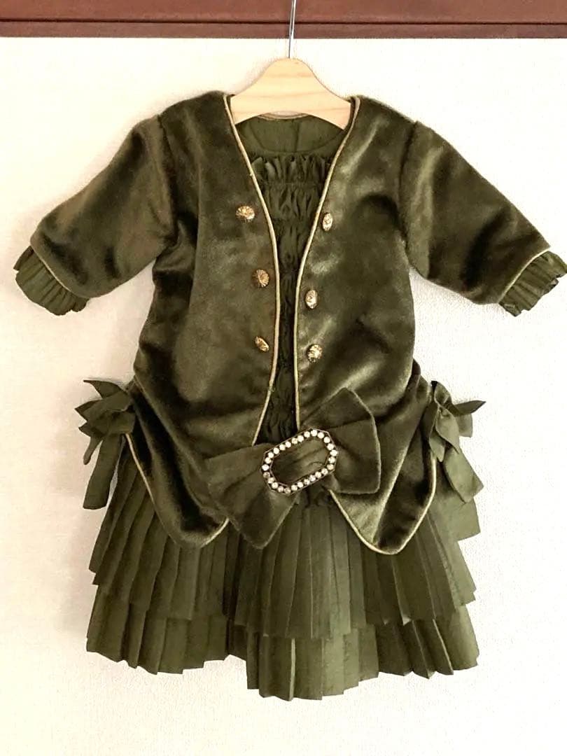 ビスクドール　ドレス　ジュモー11号サイズ