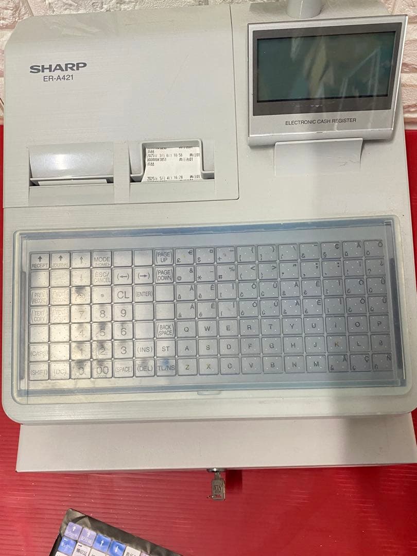 シャープ 電子レジスタ ER-A421-W 補助金対象モデル