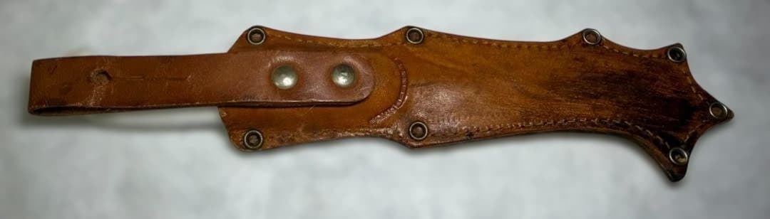 1960年代ヴィンテージ】フィンランド製伝統工芸プーッコナイフ刻印入・毛皮シース