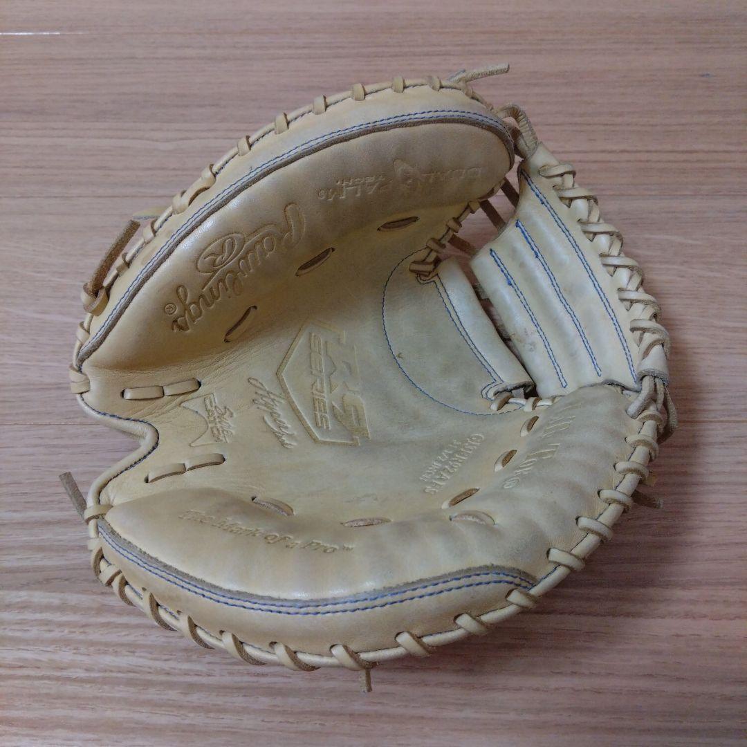 少年軟式Rawlings キャッチャーミットベージュ