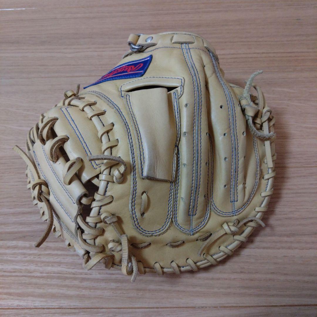 少年軟式Rawlings キャッチャーミットベージュ
