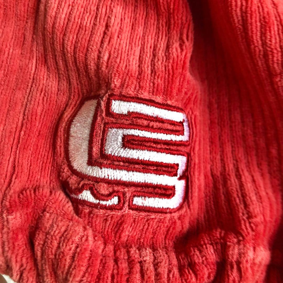 00s NIKE / パンツ 別珍 バイカラー 刺繍 ナイキ デザイン古着