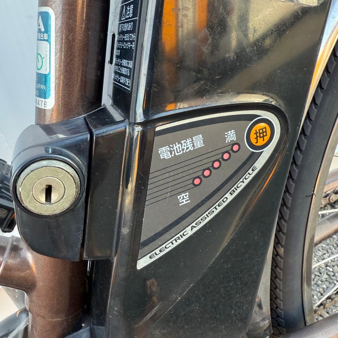 電動アシスト自転車 Panasonic vivi タイヤ新品交換済み