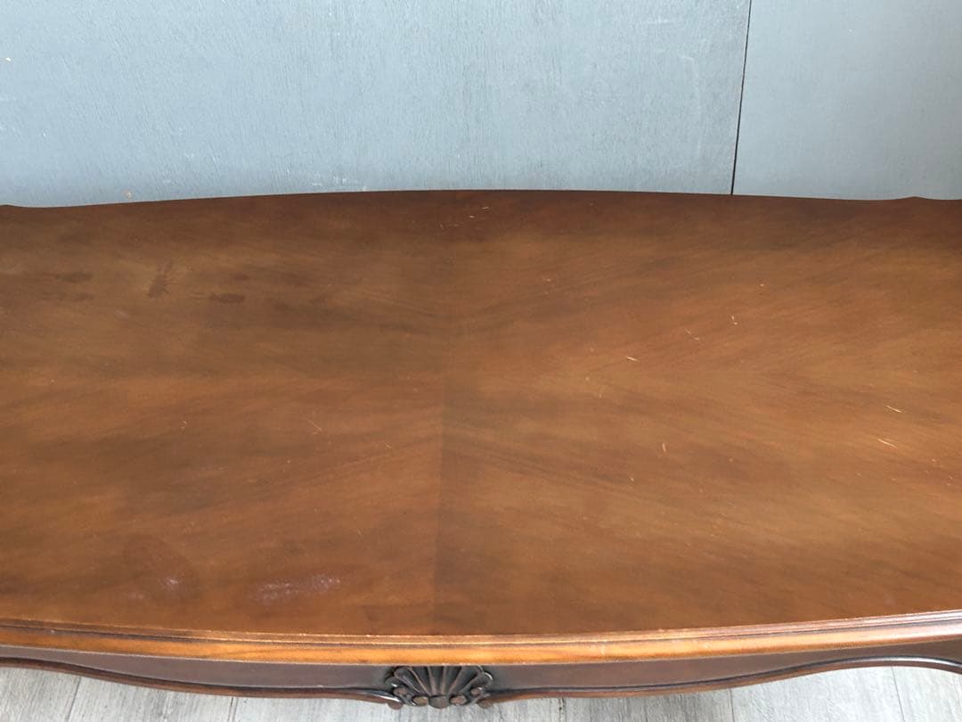 カリモク　コロニアル　猫脚　センターテーブル　ローテーブル　クラシック　IZ