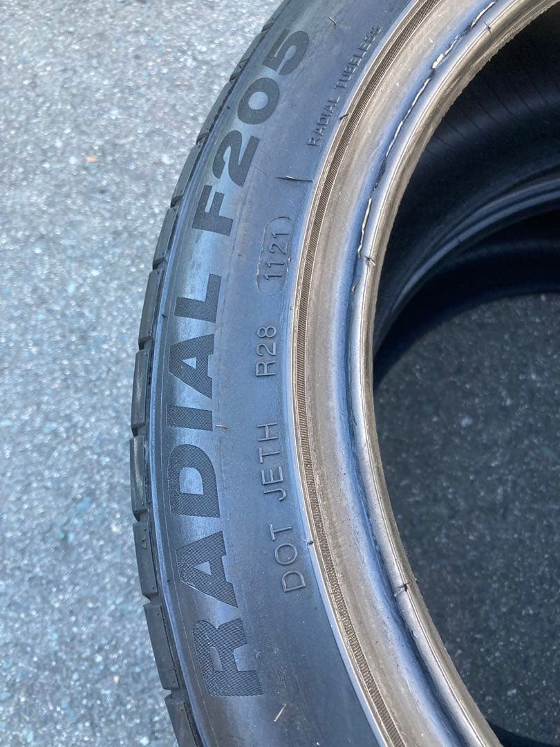 送料無料！2021年製バリ山！ミネルバ　225/45R17 2本