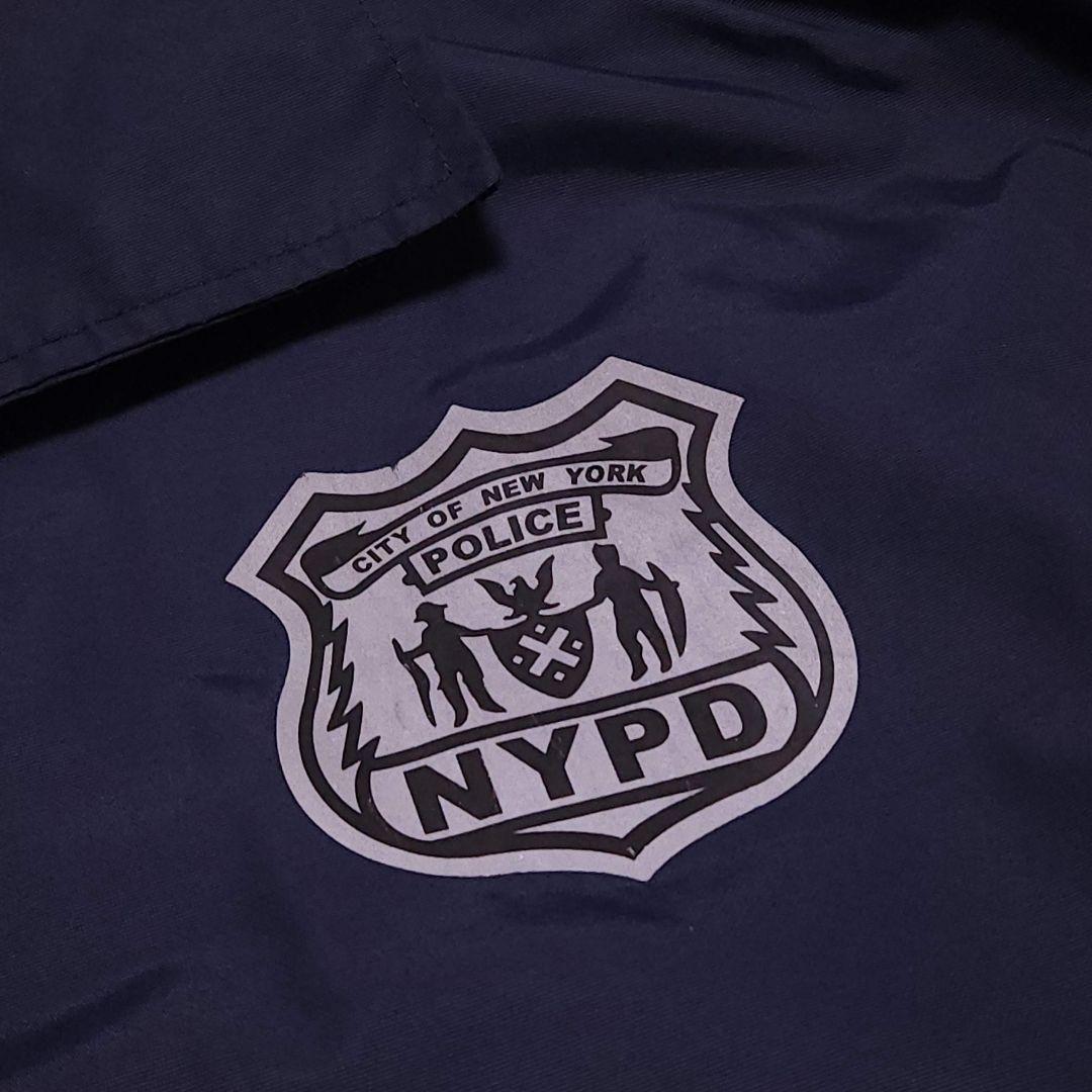 USA NYPD POLICE 実物 ニューヨーク市警 冬用レイドジャケット
