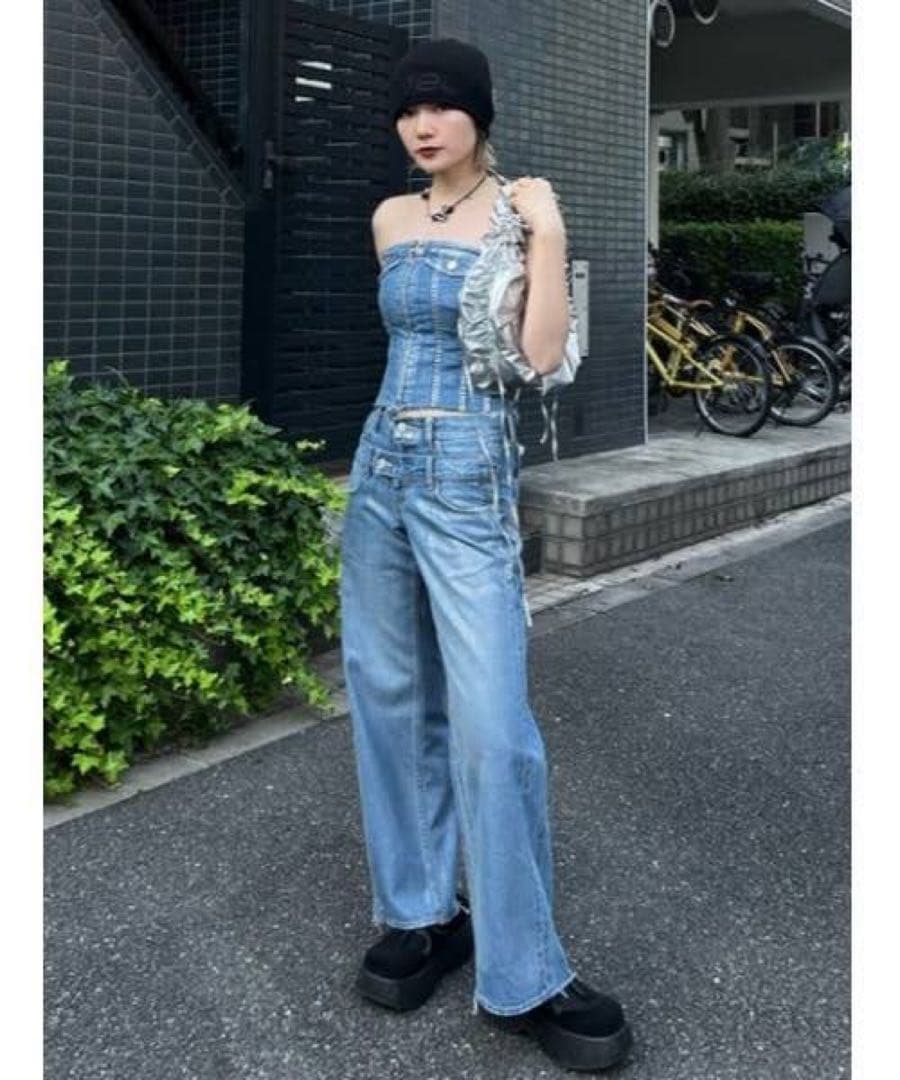 mama SLY LIC FRONT ZIP コルセット