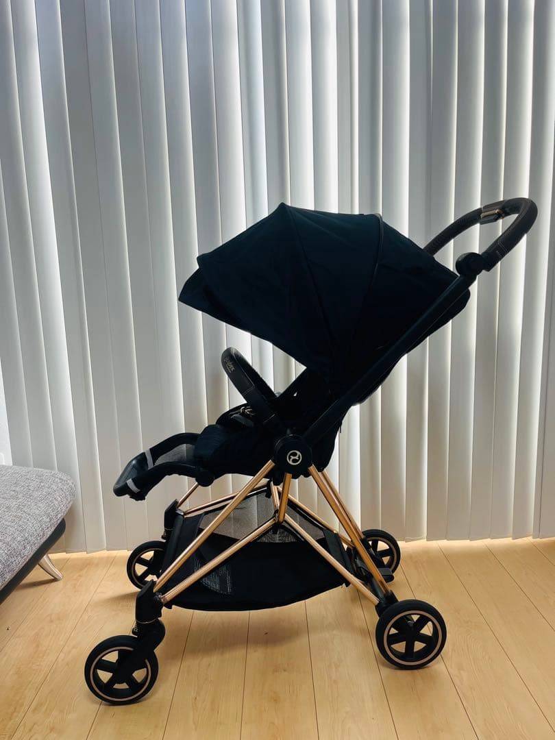ぽにょさん専用【美品】サイベックス　ミオス　ゴールド　ベビーカー 両対面