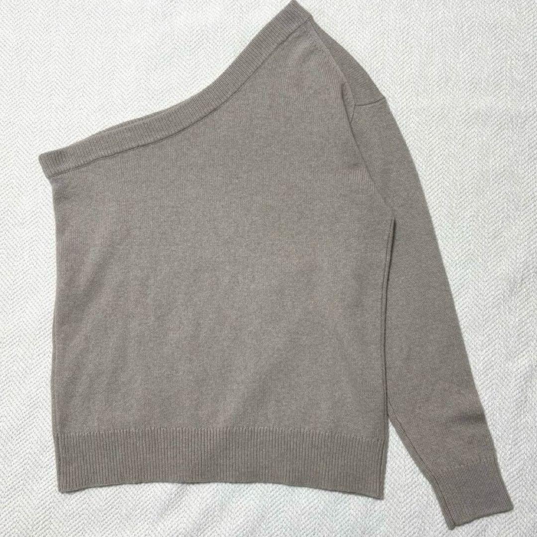 未使用 Plage プラージュ ワンショルダー プルオーバー ニット