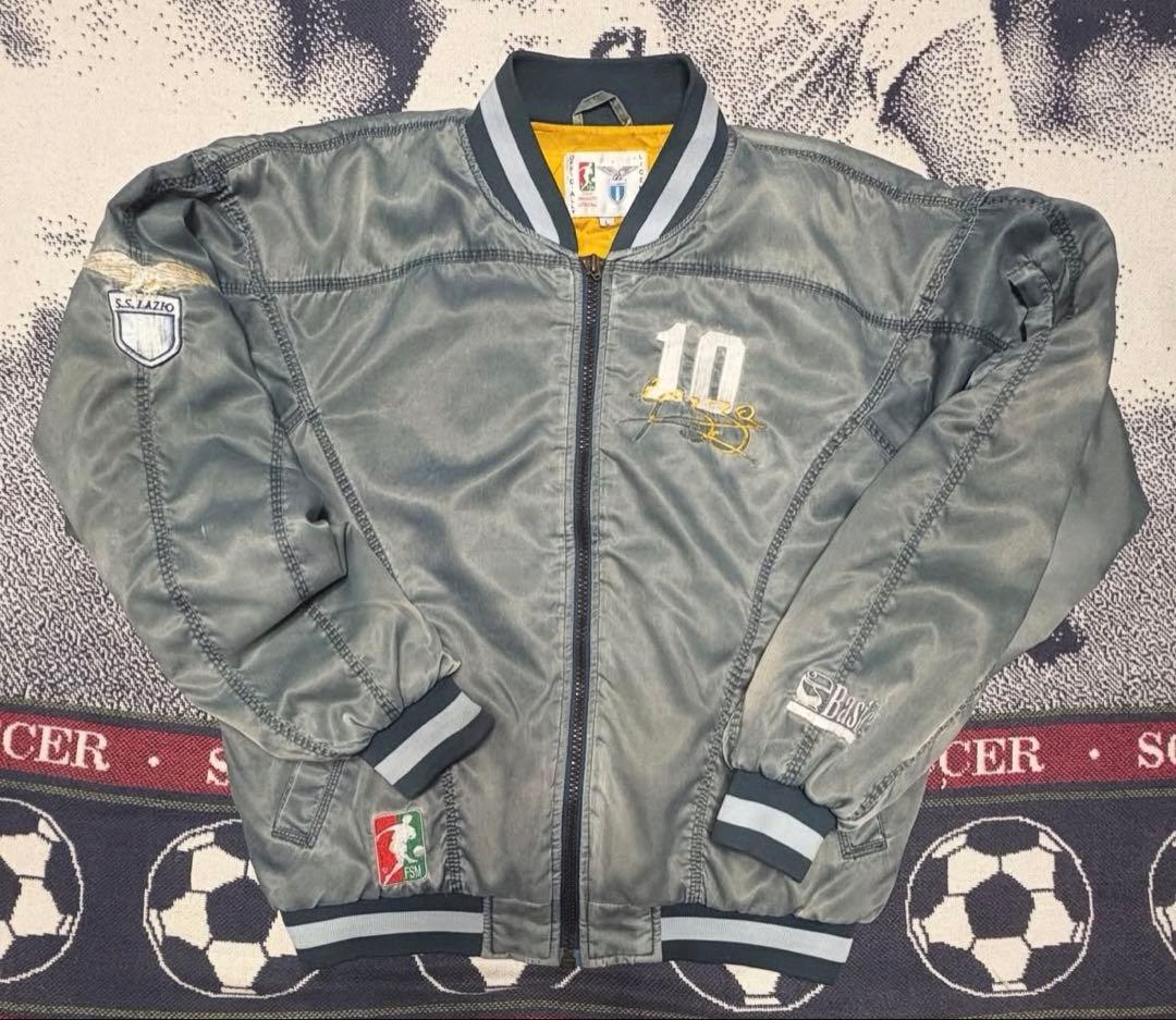 S.S Lazio ラッツィオ ヴィンテージ 90sサッカージャケット ma1