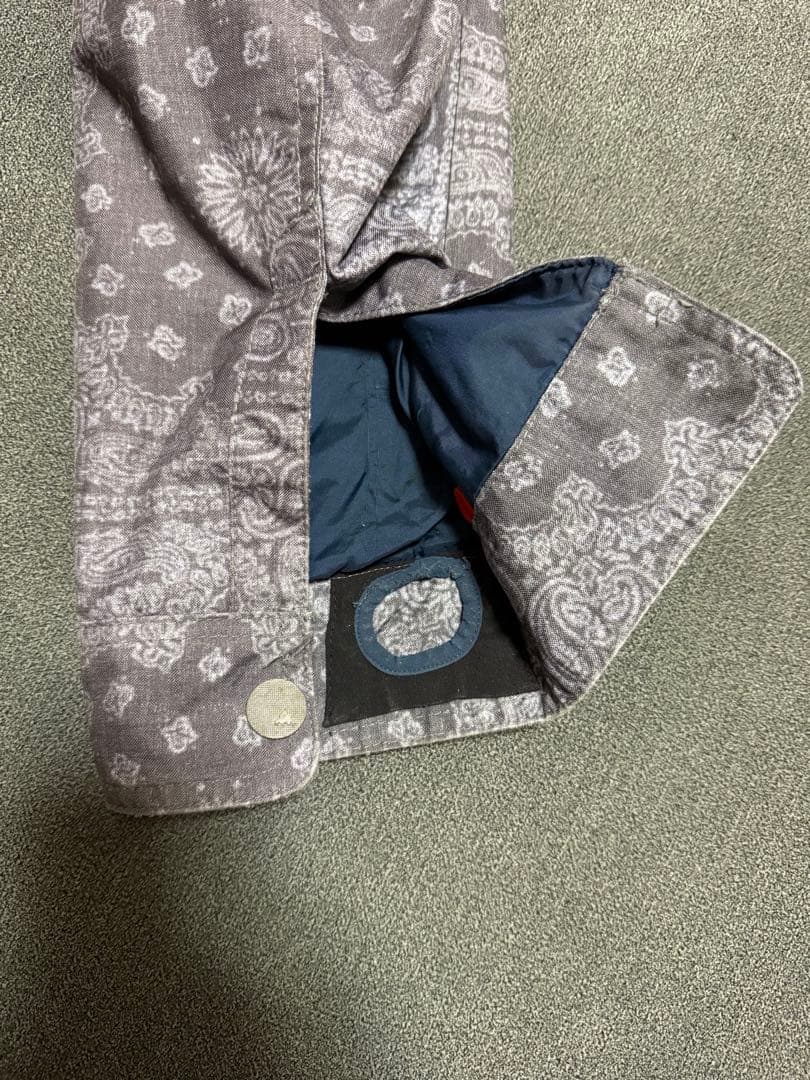 バートン　スノボウェア　ペイズリー柄　size M