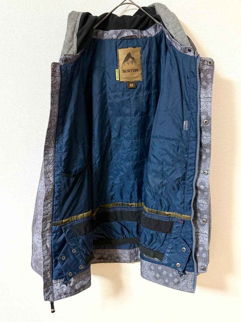 バートン　スノボウェア　ペイズリー柄　size M