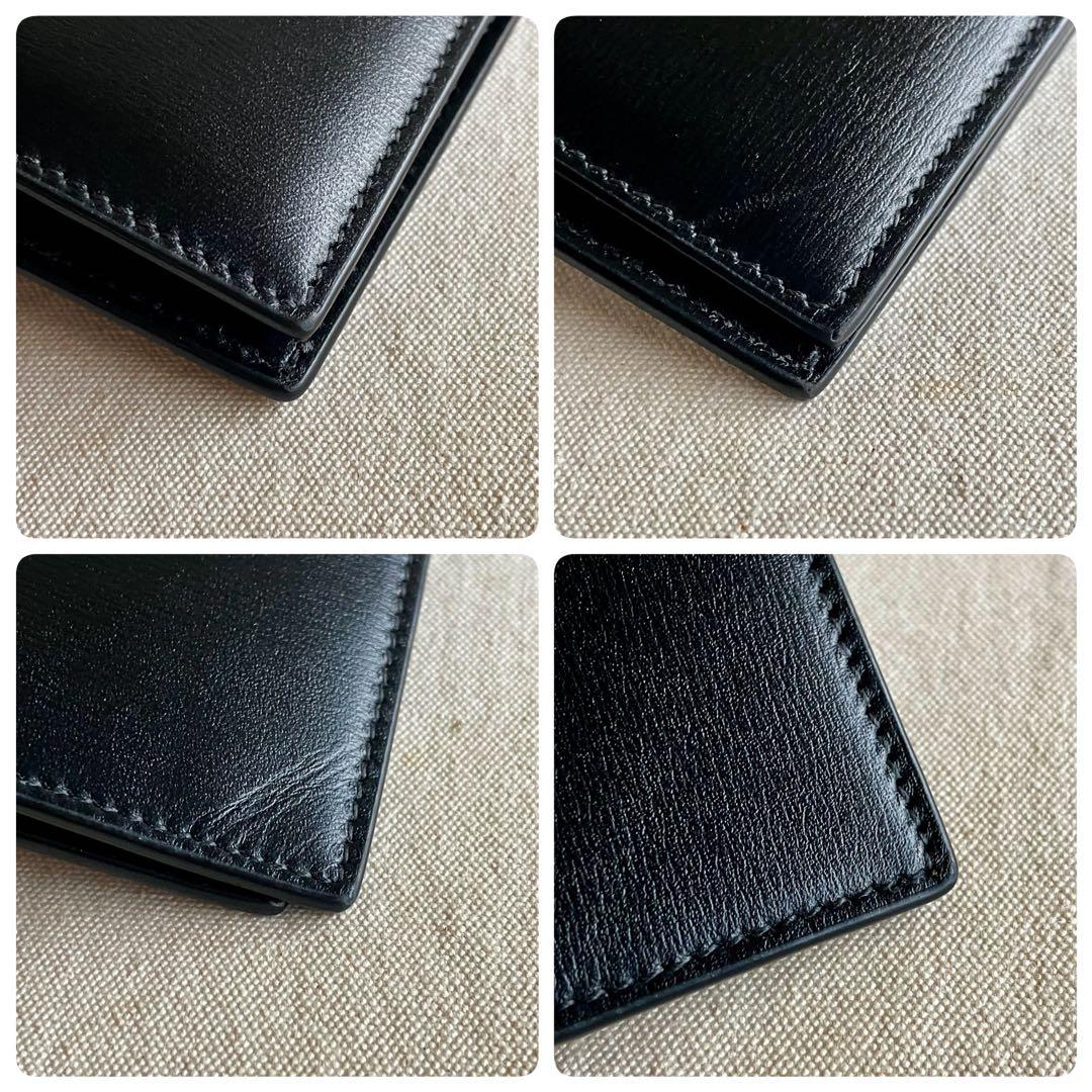小物 FERRAGAMO Wallet Black Leather NERO
