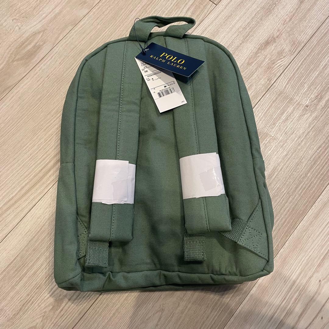 ポロラルフローレン　バックパック　カーキ　BOX・紙袋　グリーン　リュックサック