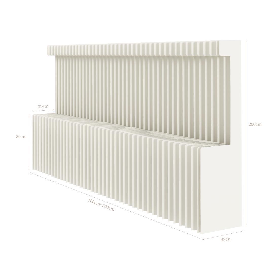 折りたたみ パーテーション 間仕切り長さ1-2ｍ高さ2ｍ持ち運び可能 目隠し