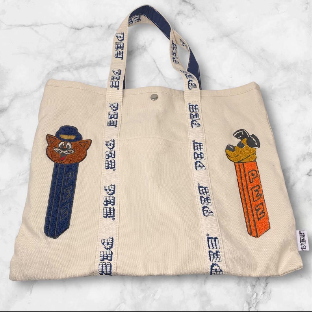 未使用 ear PEZ トートバッグ コラボキャンバストートバッグ ペッツ