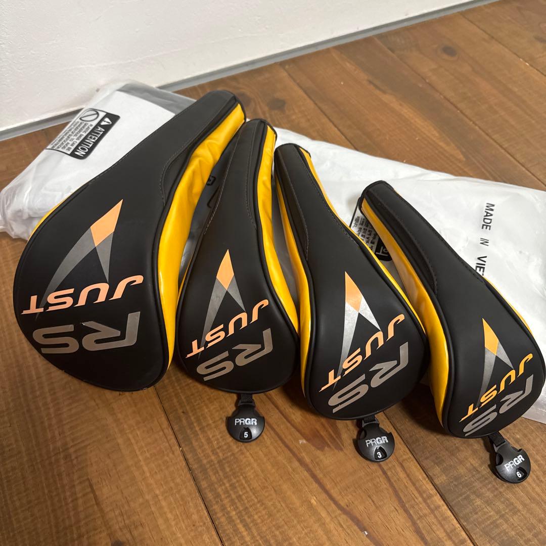プロギア　キャディバッグ　ヘッドカバー　JUST ドライバー　FW UT