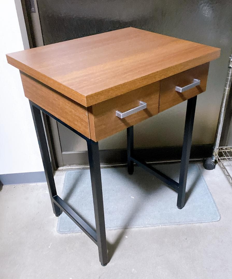 サイドテーブル インテリア サロン作業台 引き出し付き