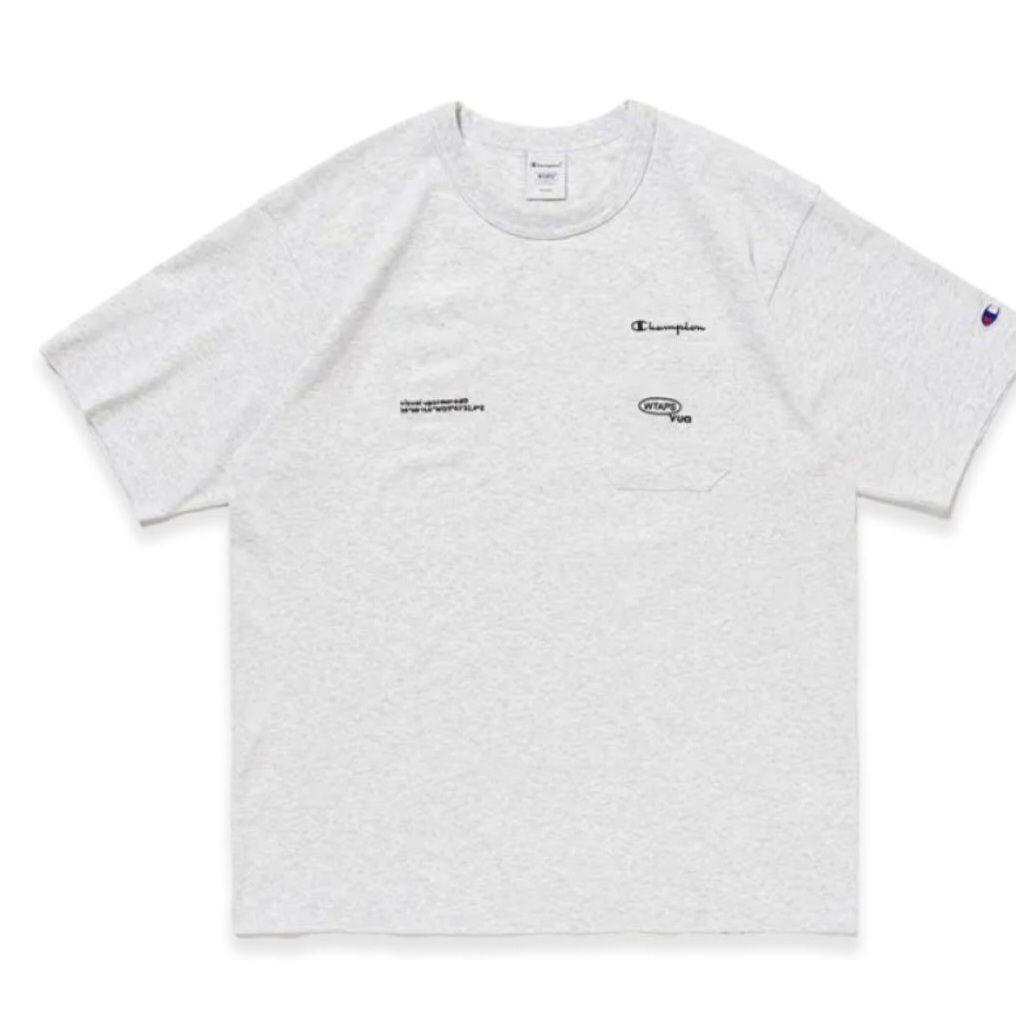WTAPS Champion ACADEMY SS Tシャツ　アッシュグレー