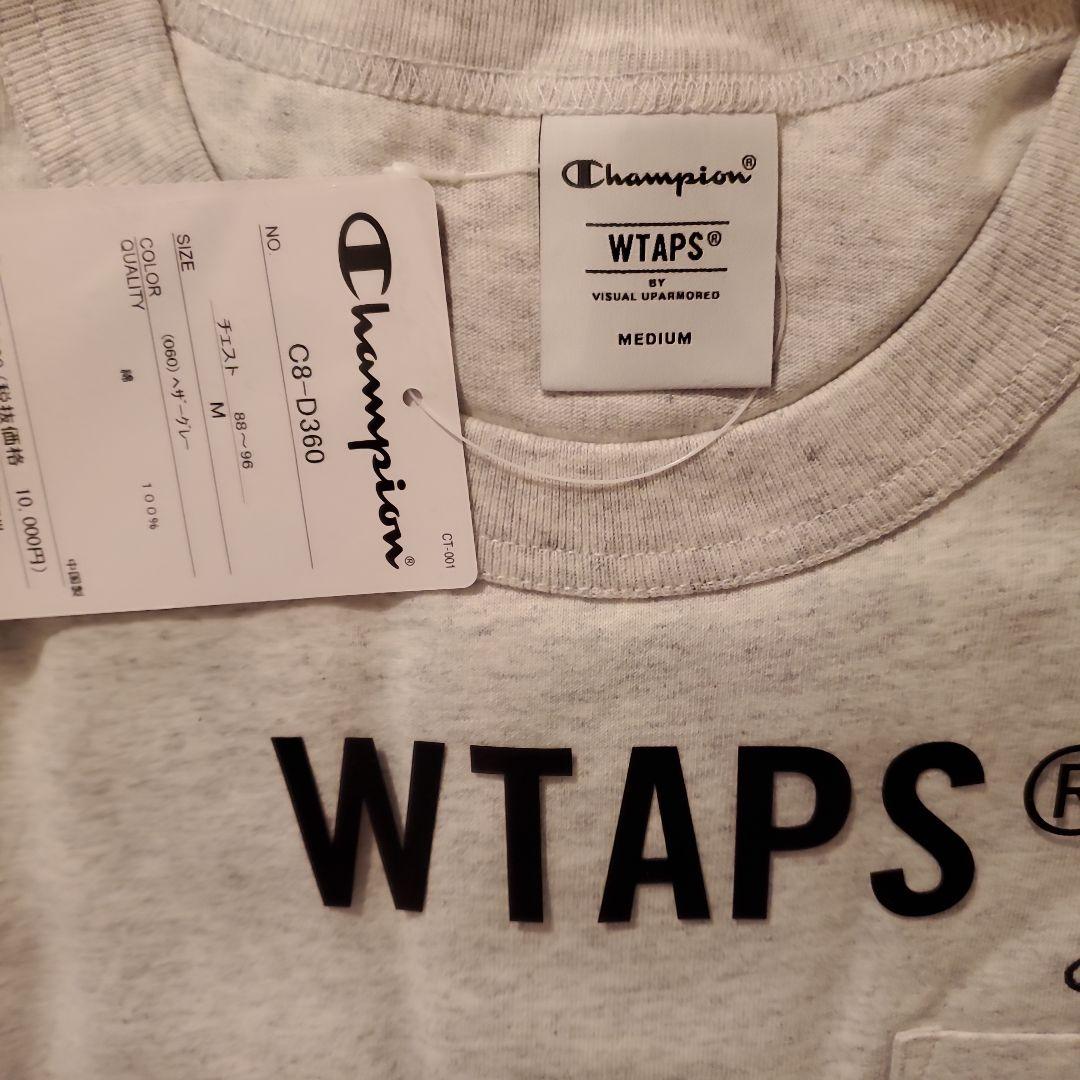 WTAPS Champion ACADEMY SS Tシャツ　アッシュグレー
