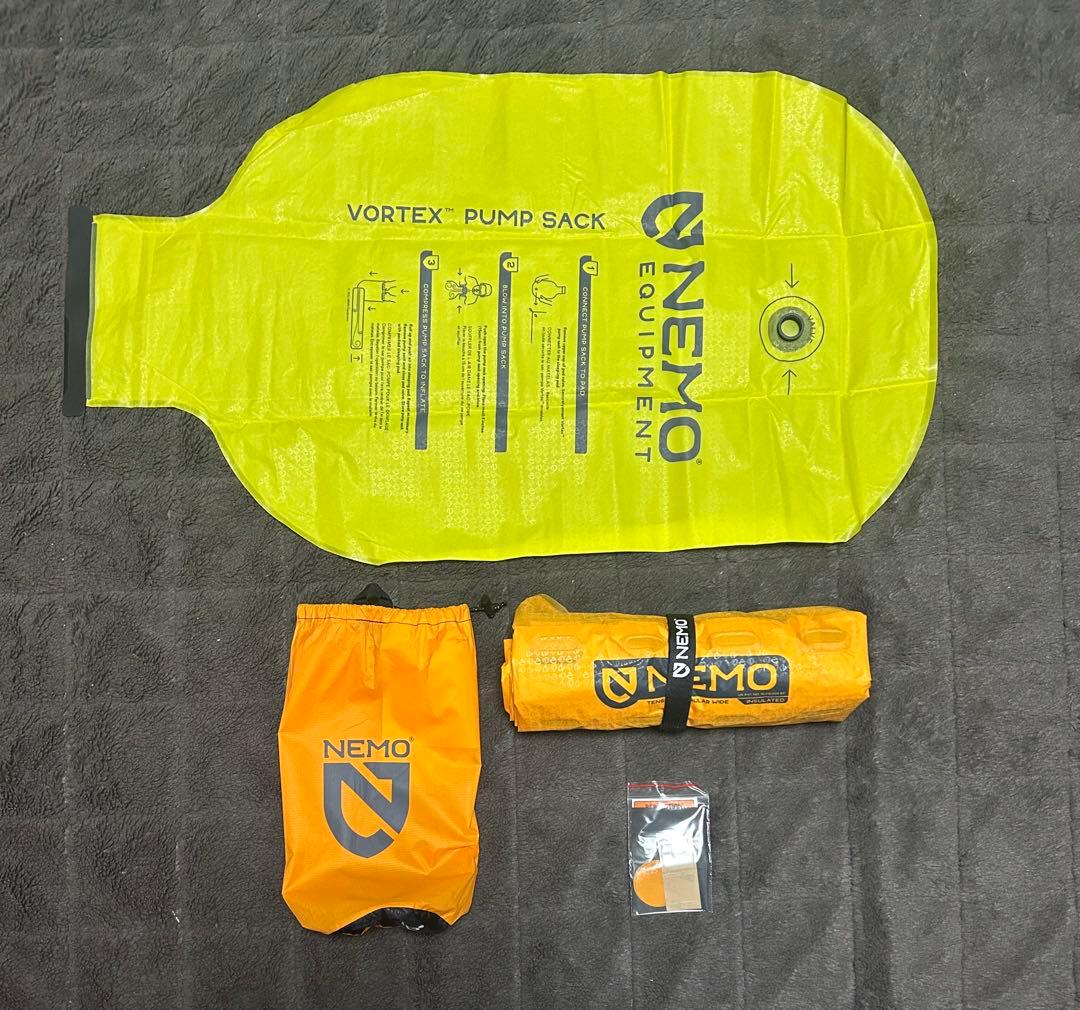 NEMO エアーマットレス シングル オレンジ