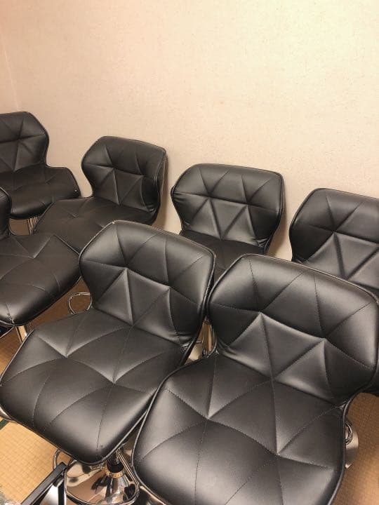 背もたれ付きカウンターチェアー１０脚セット