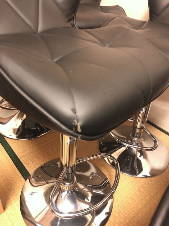 背もたれ付きカウンターチェアー１０脚セット