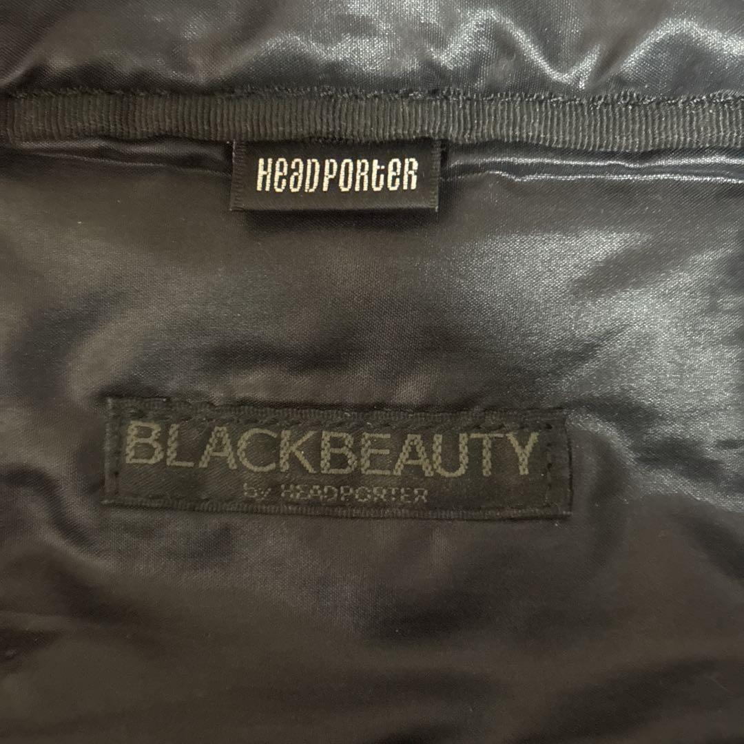 HEAD PORTER BLACK BEAUTY トートバッグ