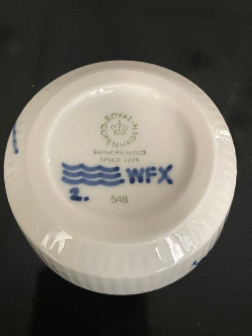 【新品】ロイヤルコペンハーゲン ブルーフルーテッド メガ スモール ボウル ペア