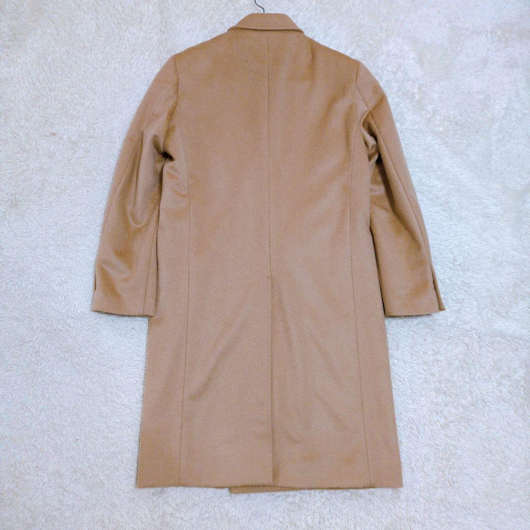 NOISE MAKER　バンダナ柄裏地カシミヤ混ダブルブレストチェスターコート