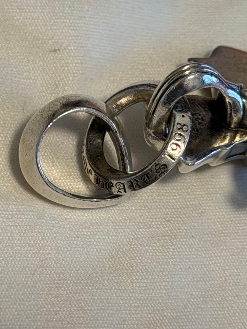ChromeHearts スモールダブルCHクロス with ベイル