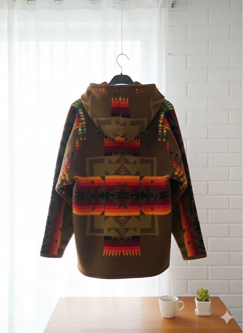 USA製 Silverado ネイティブ柄 ブランケットジャケット M 希少
