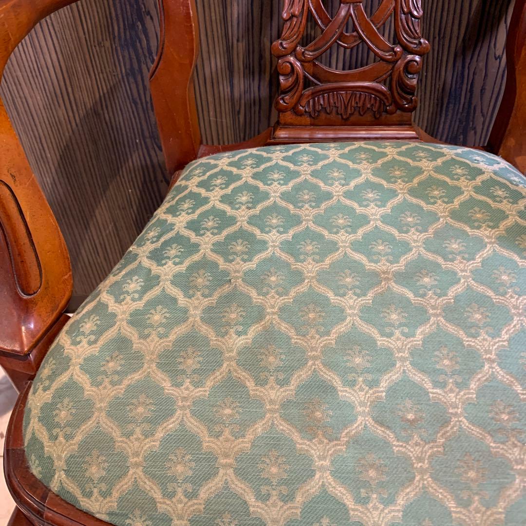 ☆送料無料☆ アンティーク　アームチェア